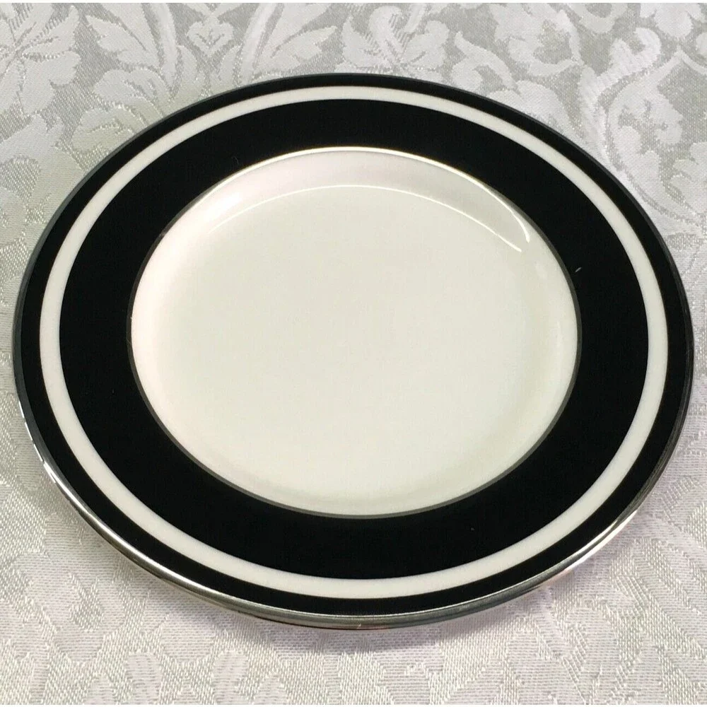 Kate Spade Lenox Plates lot Parker Place Salad, Butter, Saucer, 3 dishes